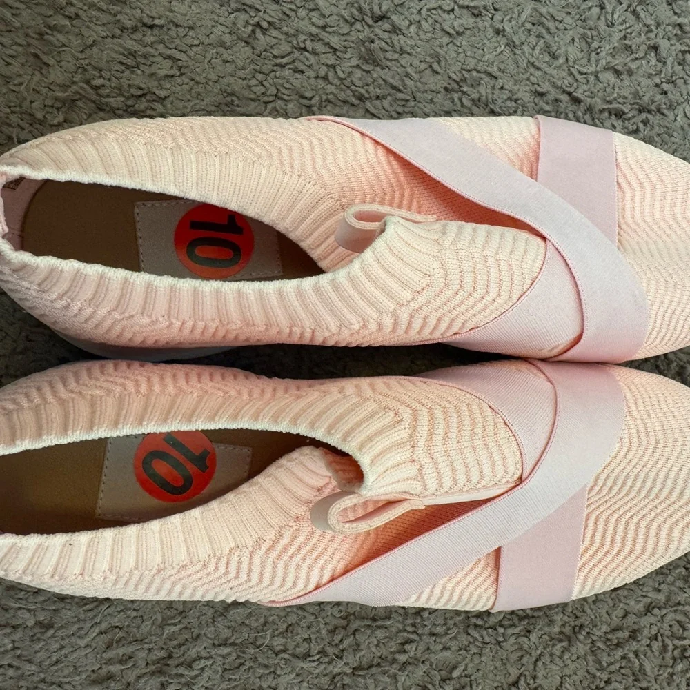 Ugg Willows II Gore Trainer Pink Slip On Sneakers Size 10 NEW $138 - Picture 7 of 8